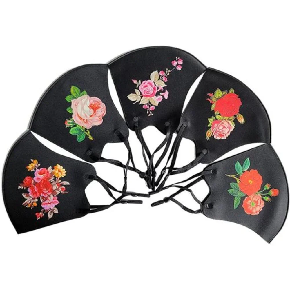 Washable Face Masks, Reusable, Ice Silk Cotton Cloth Masks